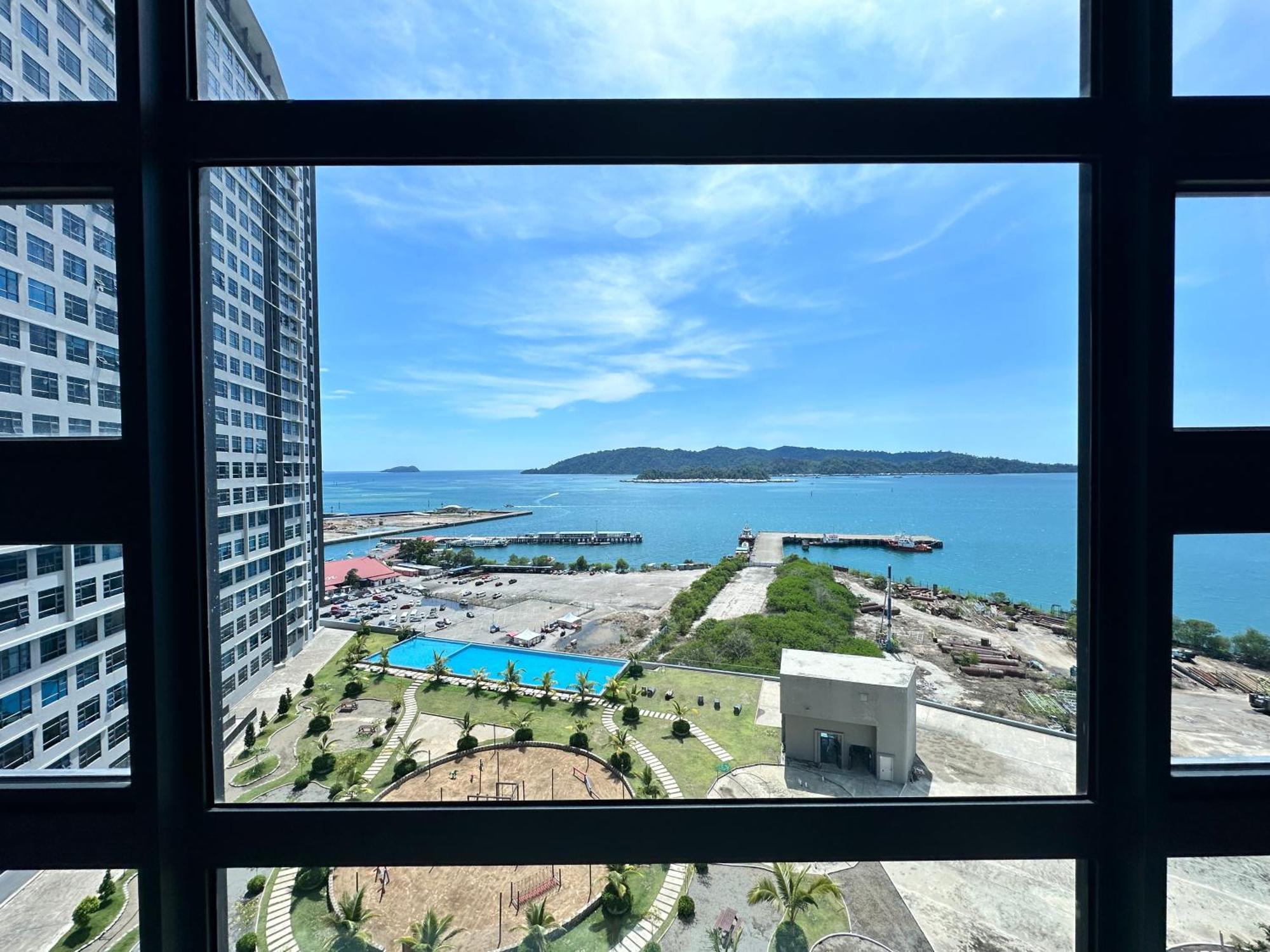 L Homestay Jesseltonquay Jq Kk City亚庇市区中心民宿2房1厕 Kota Kinabalu Dış mekan fotoğraf