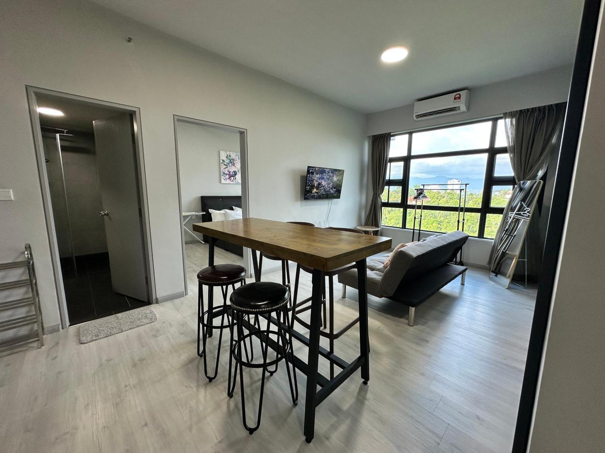 L Homestay Jesseltonquay Jq Kk City亚庇市区中心民宿2房1厕 Kota Kinabalu Dış mekan fotoğraf