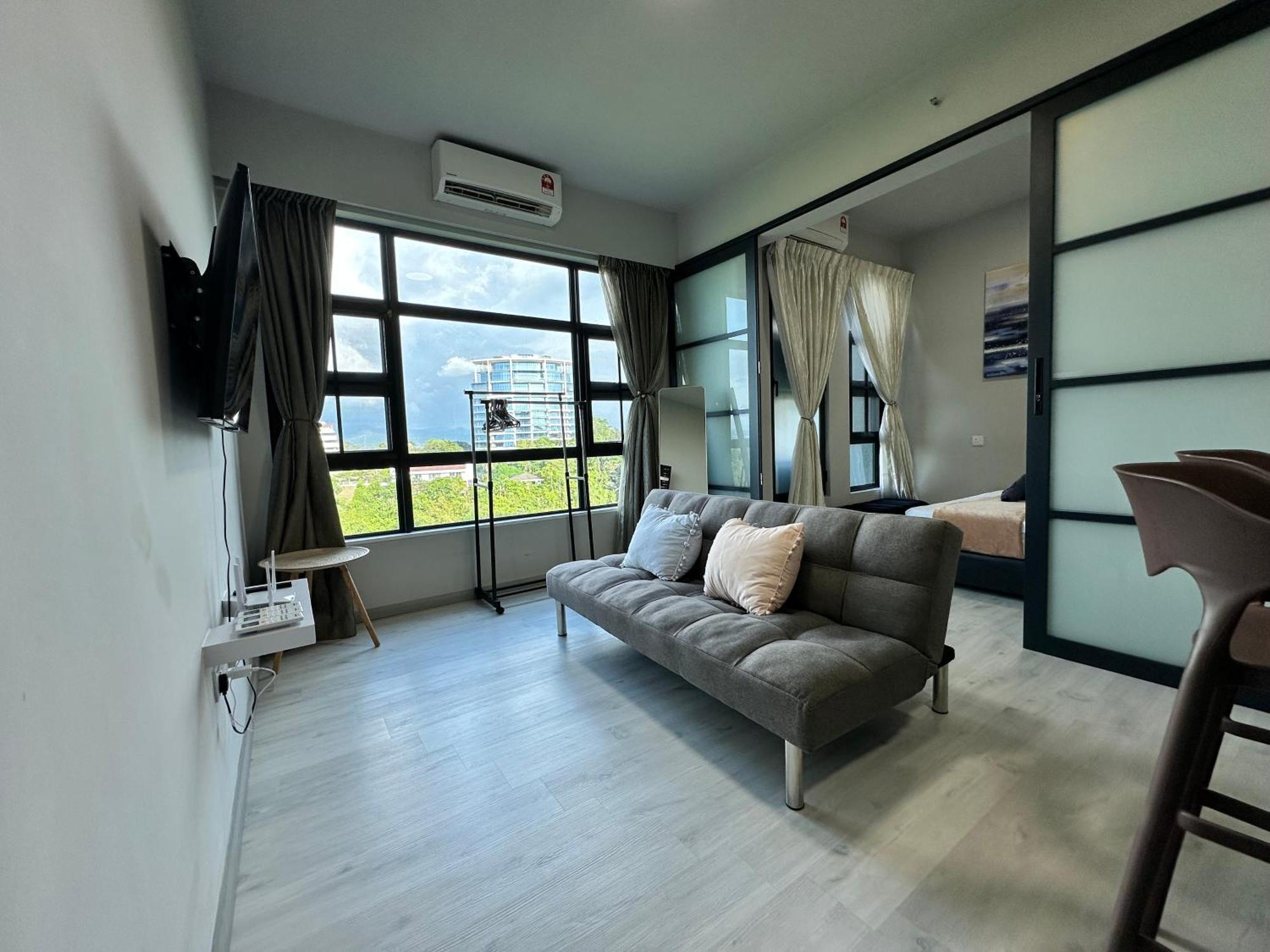 L Homestay Jesseltonquay Jq Kk City亚庇市区中心民宿2房1厕 Kota Kinabalu Dış mekan fotoğraf