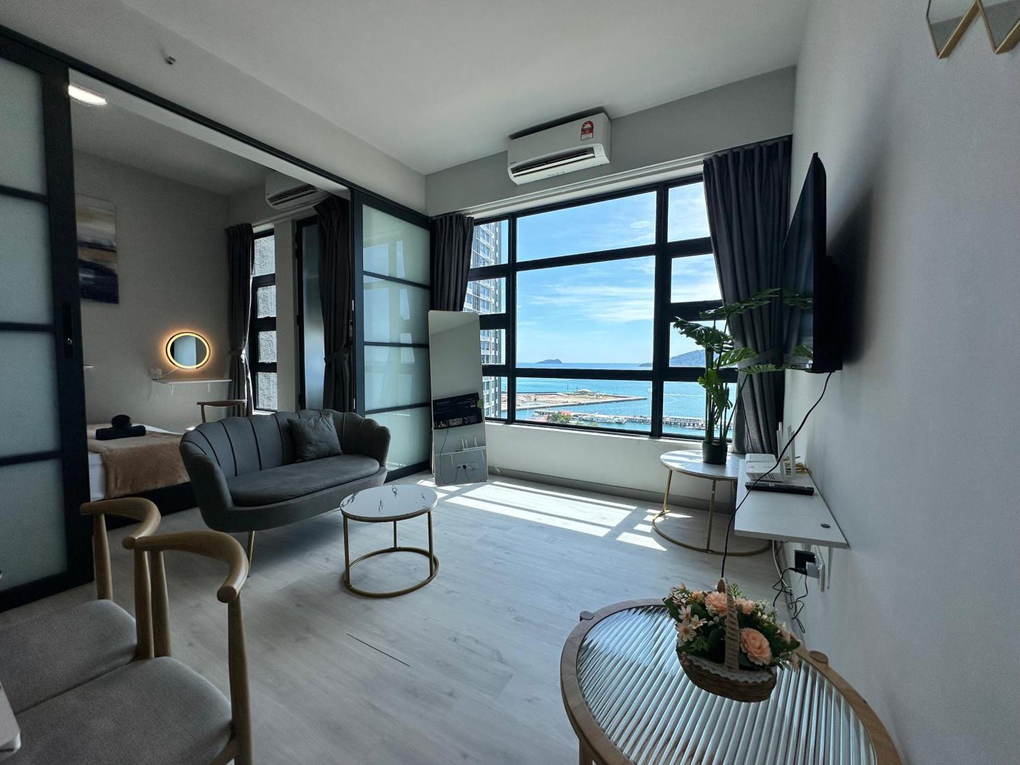 L Homestay Jesseltonquay Jq Kk City亚庇市区中心民宿2房1厕 Kota Kinabalu Dış mekan fotoğraf